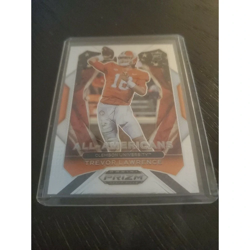2021 Panini Prizm Draft Picks Trevor Lawrence All American Rookie Card RC #181
